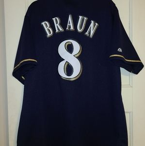 Ryan Braun Milwaukee Brewers Jersey